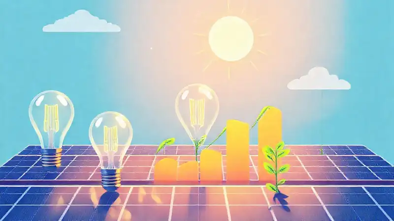 Energía limpia ilumina un futuro brillante