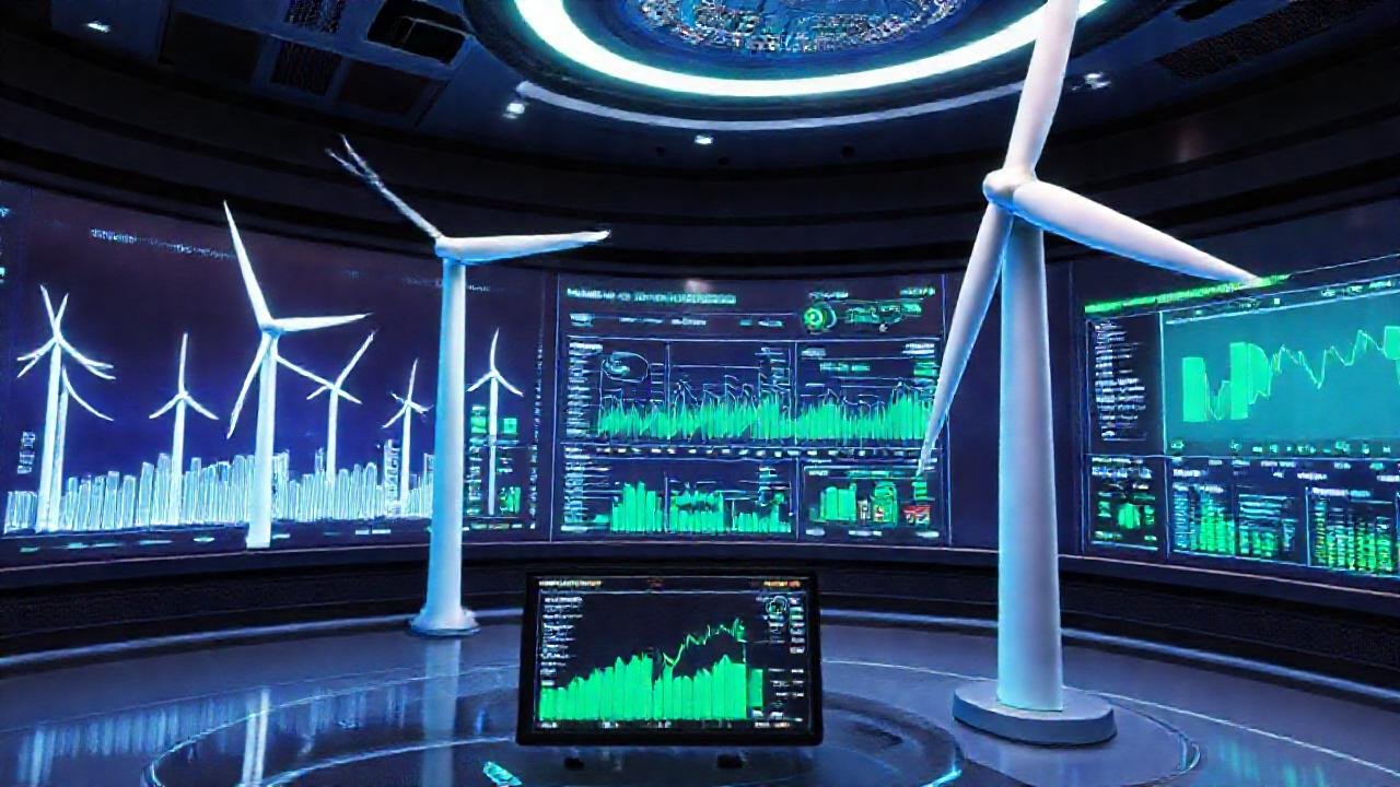 Turbinas inteligentes controlan flujo energético digital