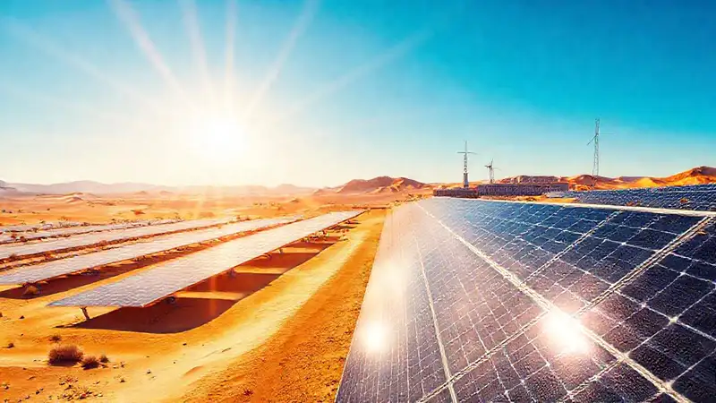 Paneles solares alimentan un futuro brillante