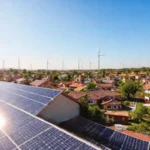 La tecnología solar impulsa una comunidad sostenible
