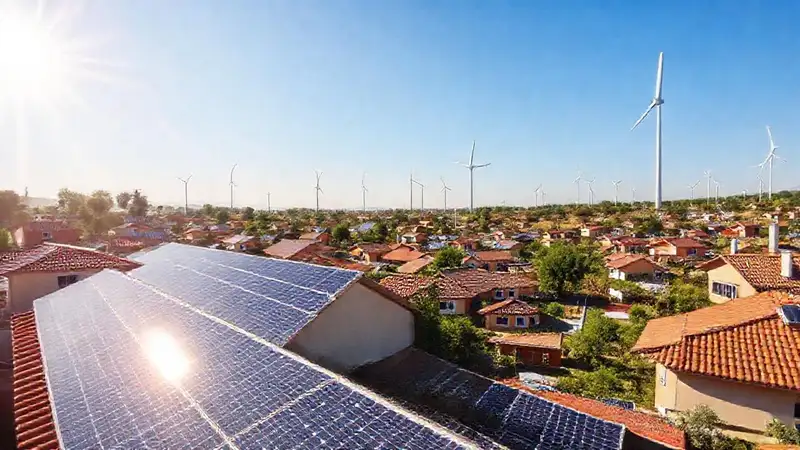 La tecnología solar impulsa una comunidad sostenible