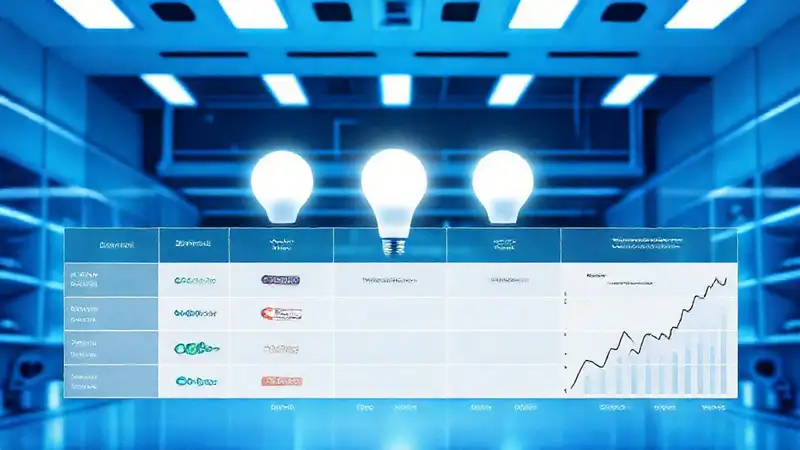 Comparación de bombillas LED profesionales y claras