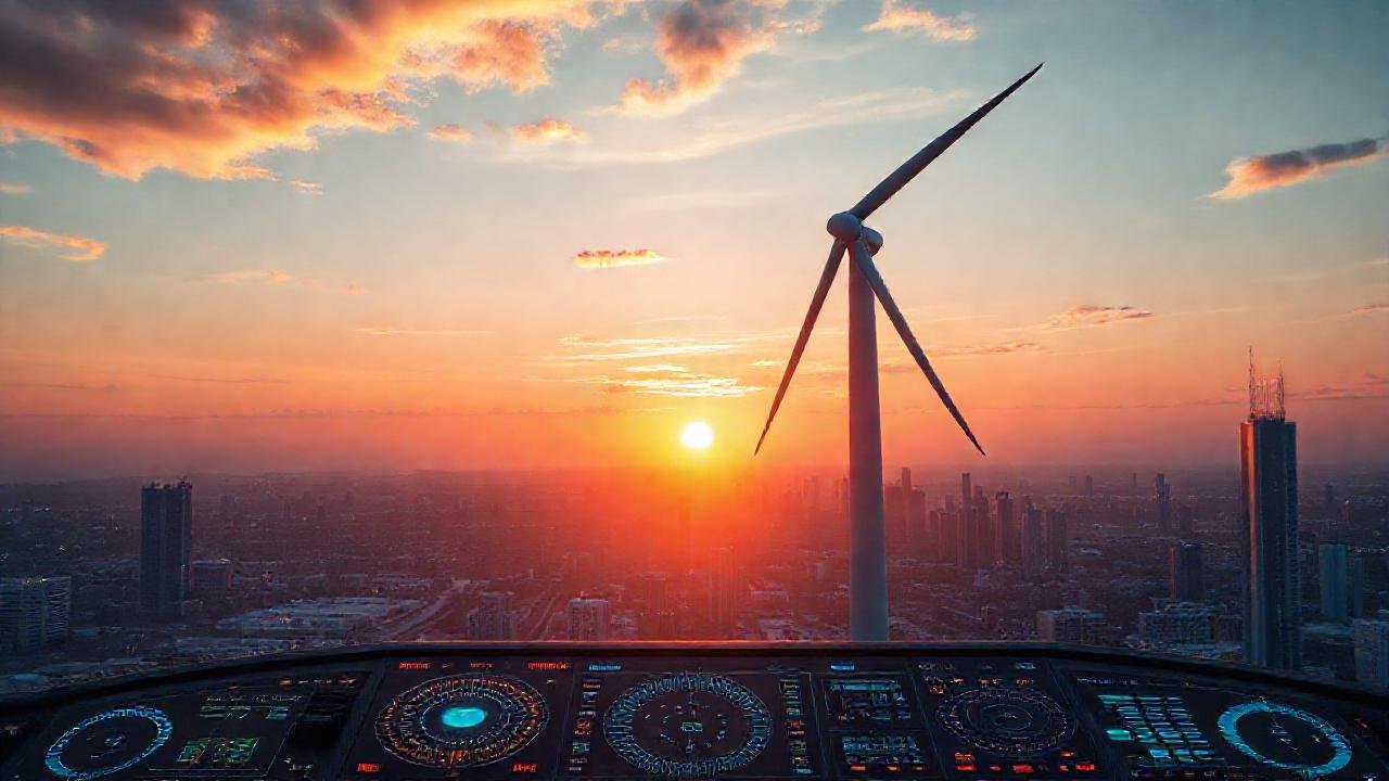 Turbinas eólicas futuristas generan energía eficiente