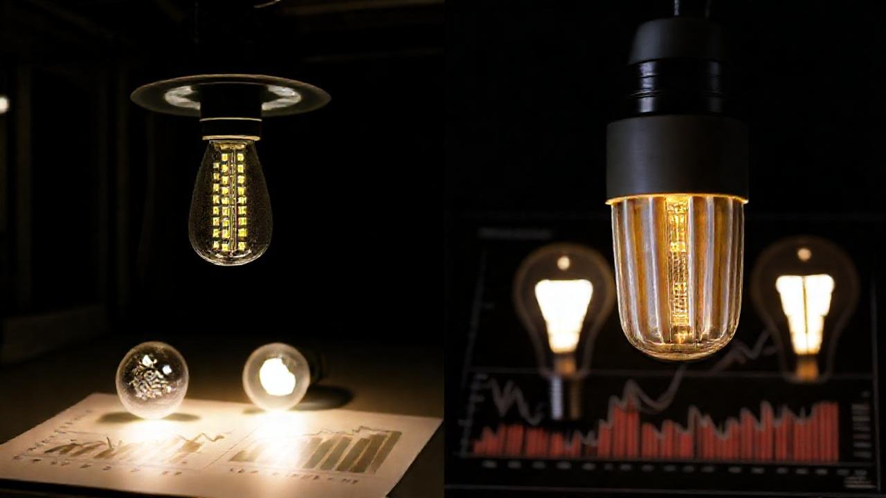 Luces LED comparan brillo y diseño