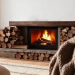 Un salón acogedor con luz invernal