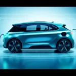 Coche eléctrico: carga bidireccional futurista