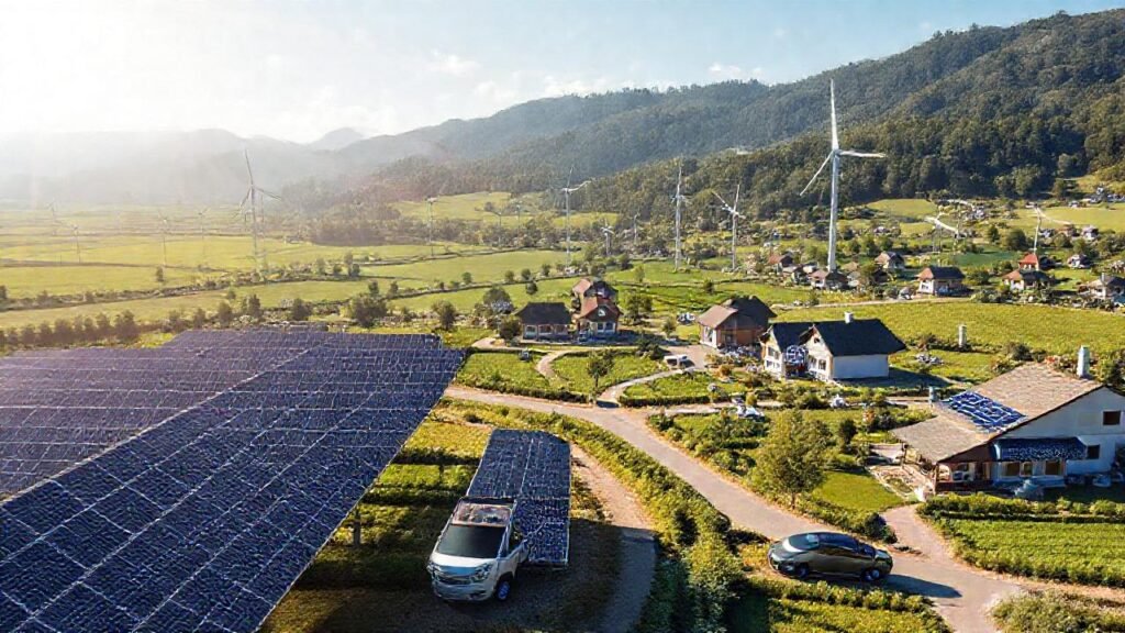 Un pueblo rural sostenible y próspero