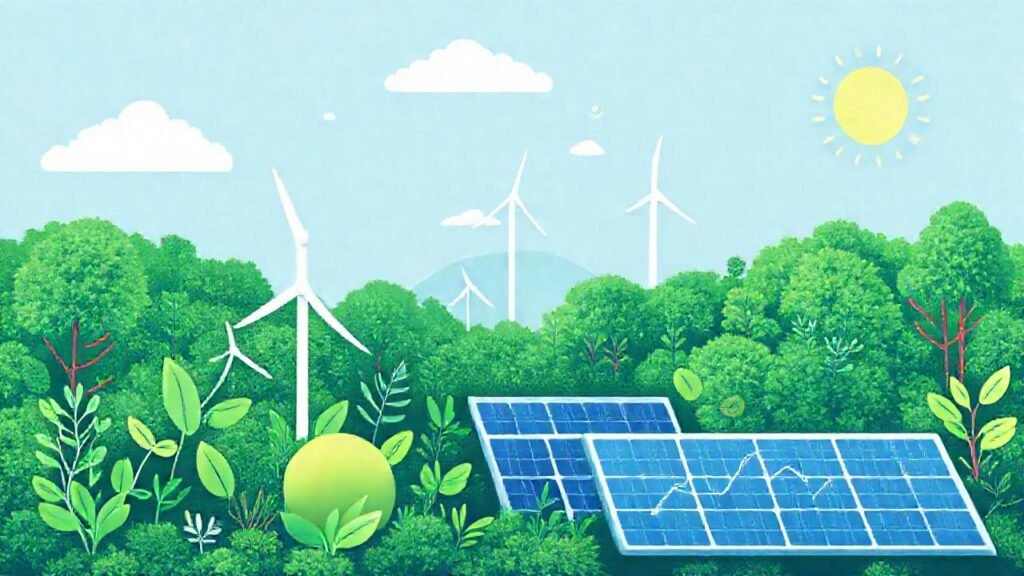 Energía verde impulsa un futuro próspero