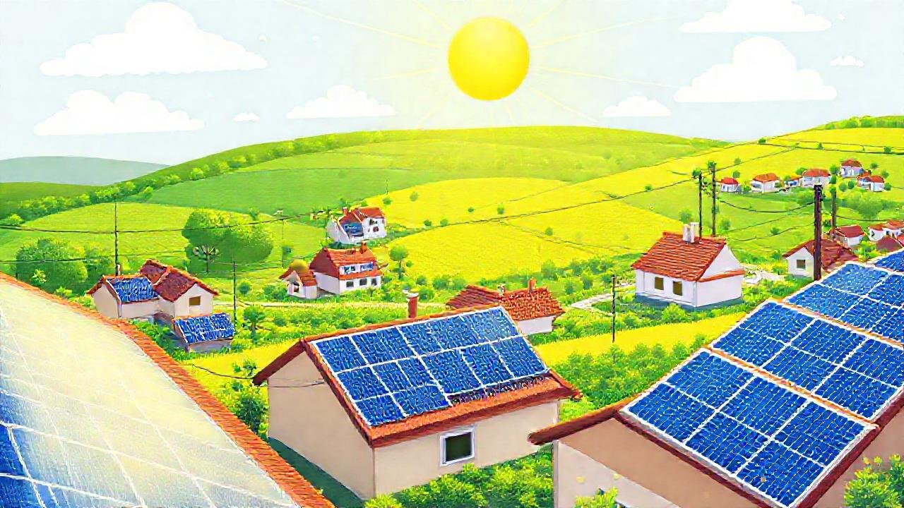 Paneles solares iluminan un futuro sostenible