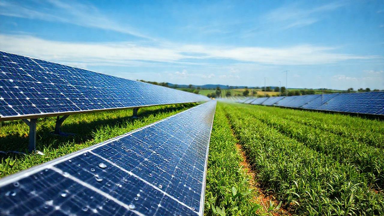 Finca sostenible aprovecha energía solar y agua
