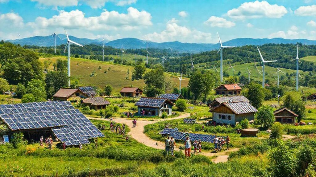 Un pueblo rural innova con energía