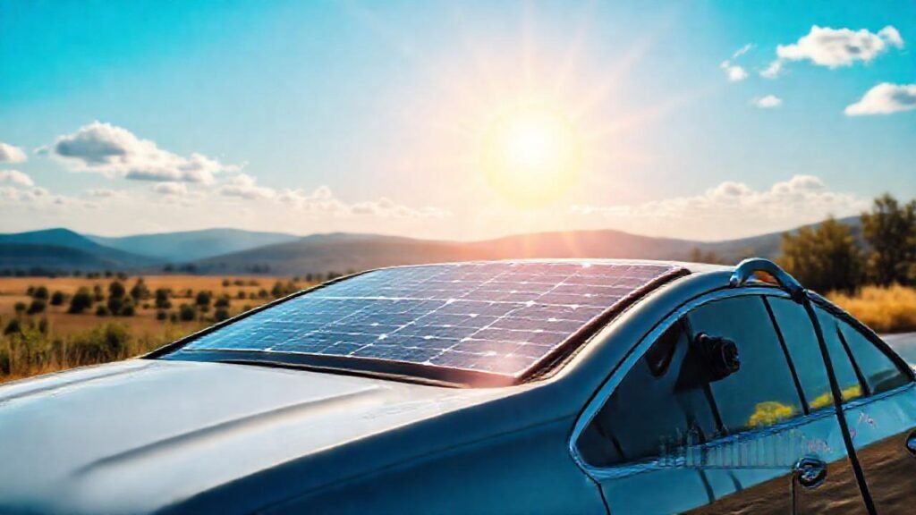 Paneles solares automotrices impulsan un futuro limpio