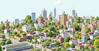 Una ciudad verde y sostenible prospera