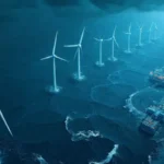 Turbinas eólicas generan energía costera