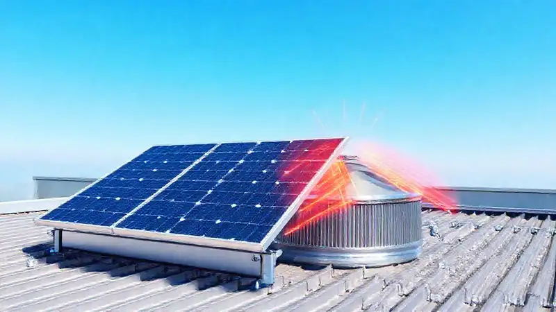 Paneles solares: diseño futurista y fresco