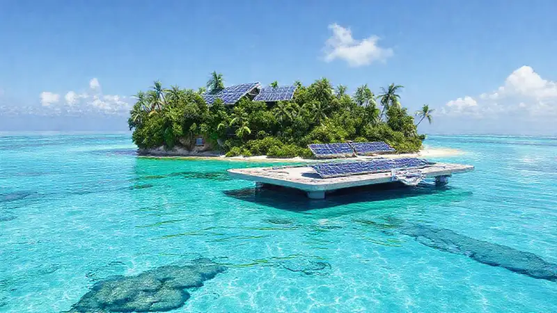 Isla futurista