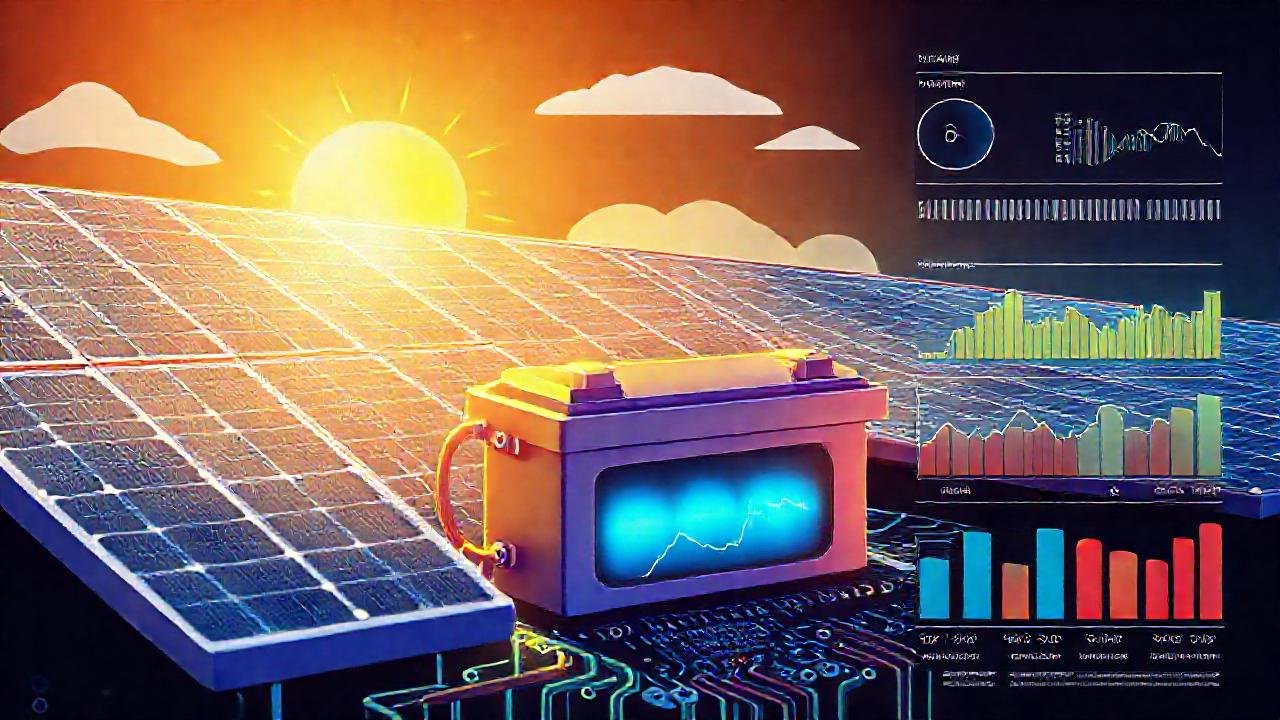 Paneles solares y datos ilustran su evolución