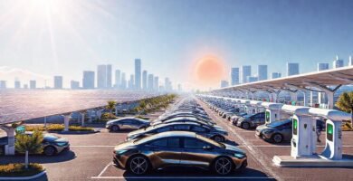 Una ciudad futurista promueve energía limpia