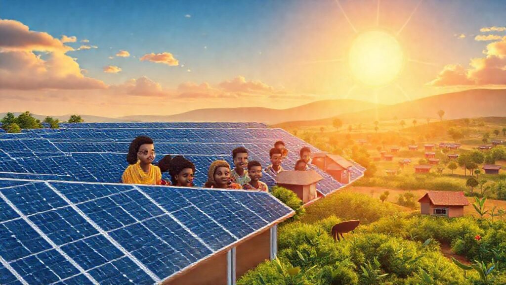 Energía solar crea futuro sostenible