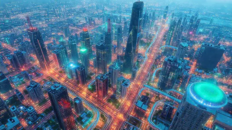 Ciudad futurista integra tecnología y energía