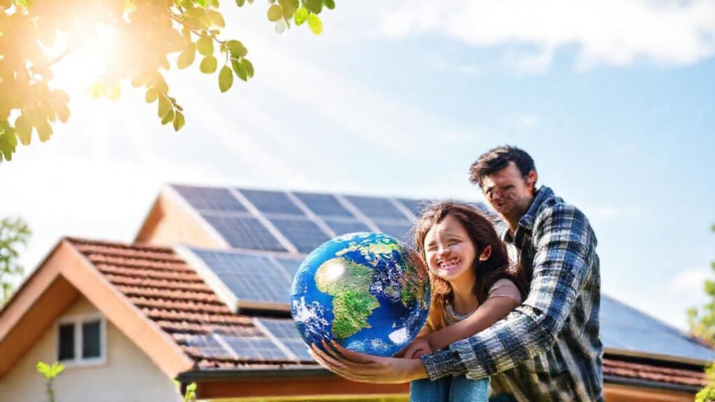 Un hogar sostenible y feliz