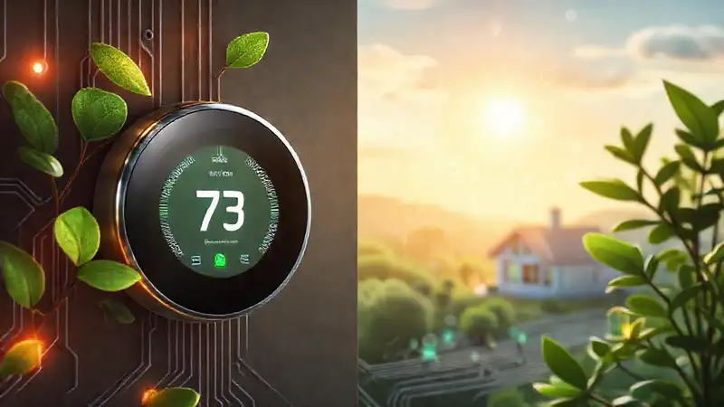Termostato inteligente para un hogar sostenible