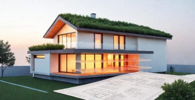 Casa moderna sostenible