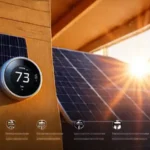 La casa inteligente aprovecha la energía solar