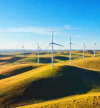 Turbinas eólicas generan energía de forma eficiente