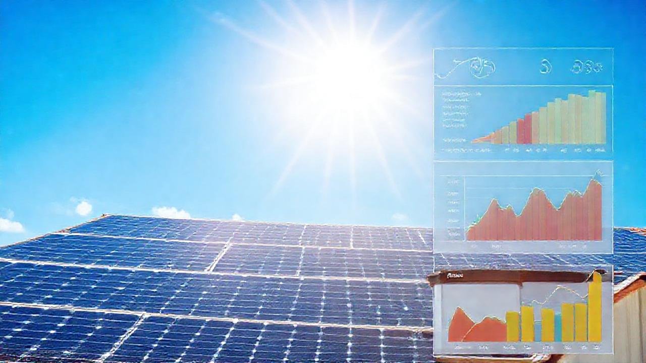 Paneles solares generan energía limpia visualmente