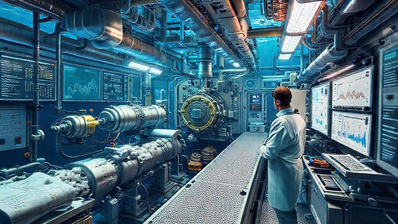 Científicos observan datos submarinos futuristas