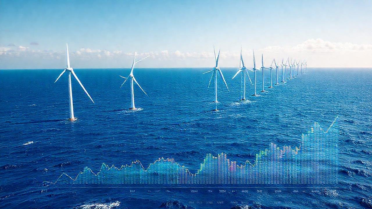 Turbinas eólicas marinas: innovación y energía brillante