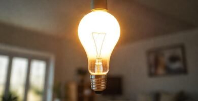 Bombilla LED ahorra energía y luz