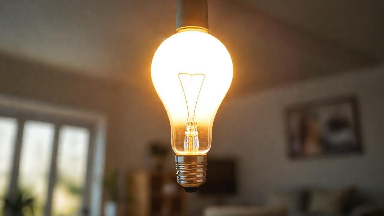 Bombilla LED ahorra energía y luz