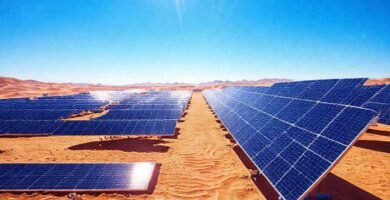 Paneles solares: energía limpia y futurista