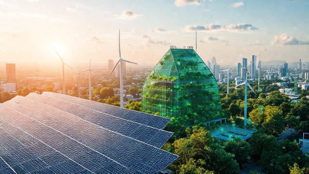 Energía limpia construye un futuro sostenible