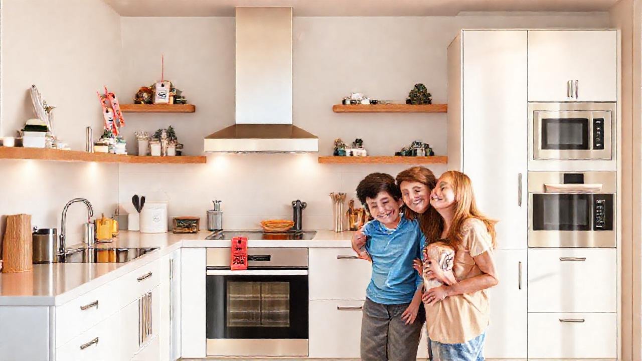 Cocina moderna ahorra