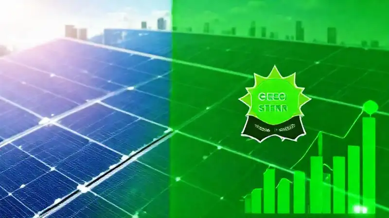 Paneles solares certifican energía verde futura