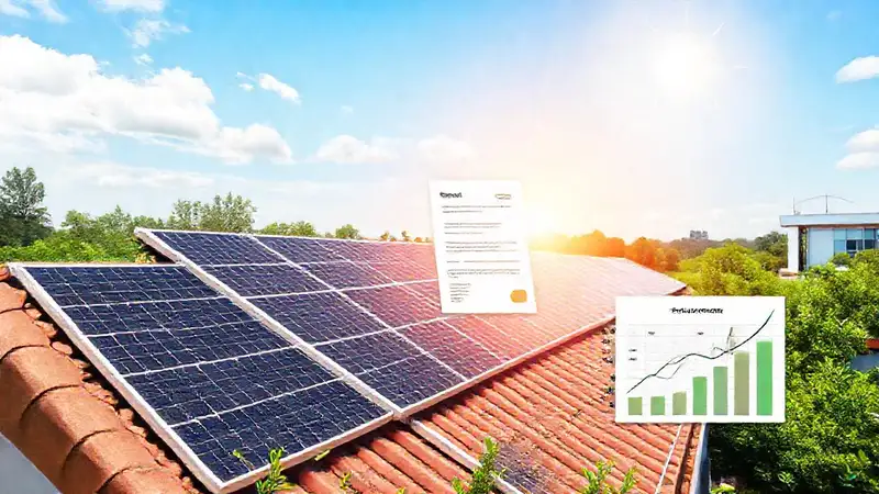 Paneles solares: energía limpia y esperanza