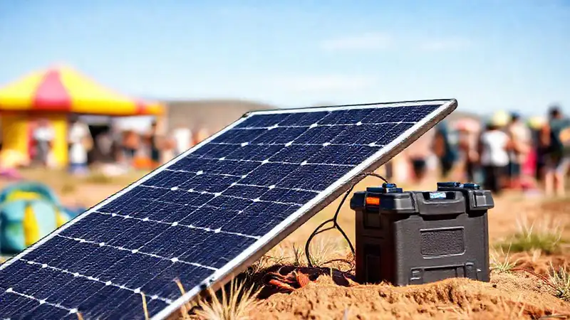 Paneles solares: aventura y energía portátil