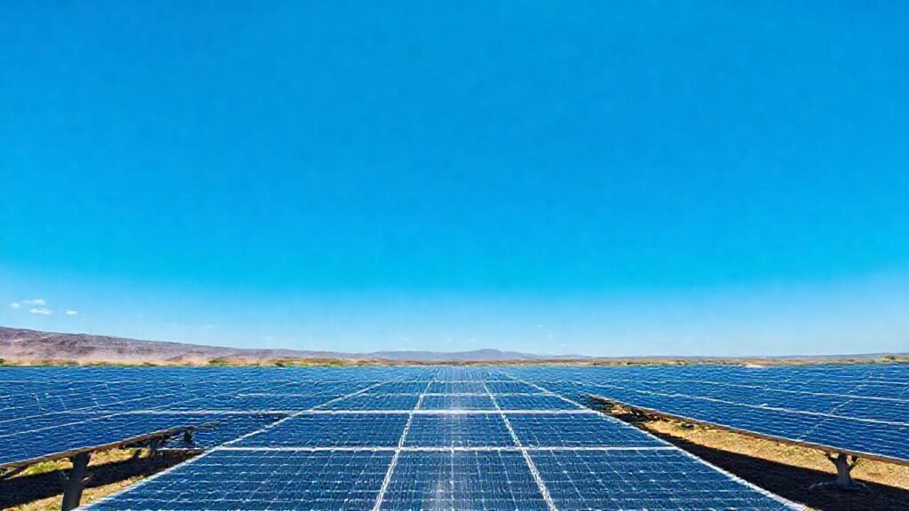 Paneles solares industriales generan datos financieros limpios