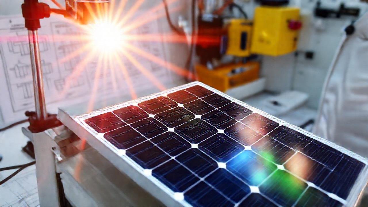 Celdas solares se prueban con precisión