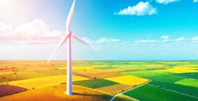 Turbinas eólicas promueven un futuro sostenible