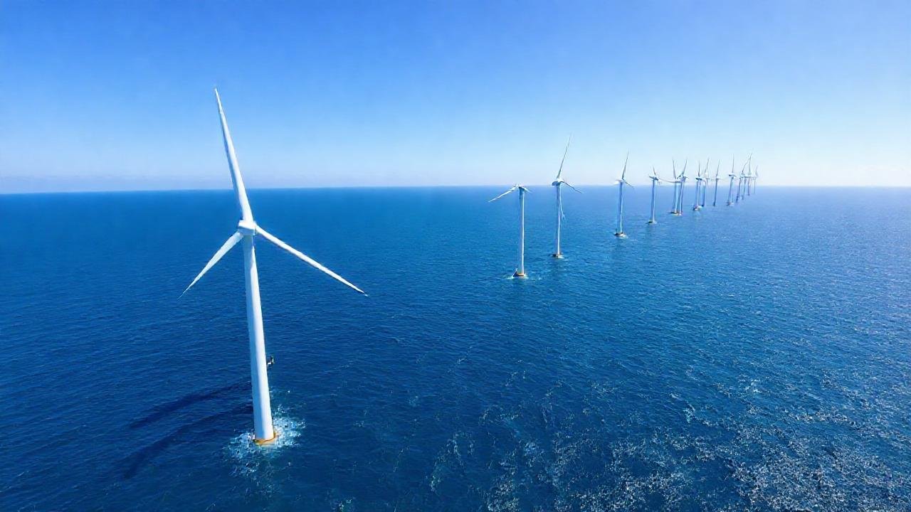 Turbinas eólicas marinas generan energía sostenible