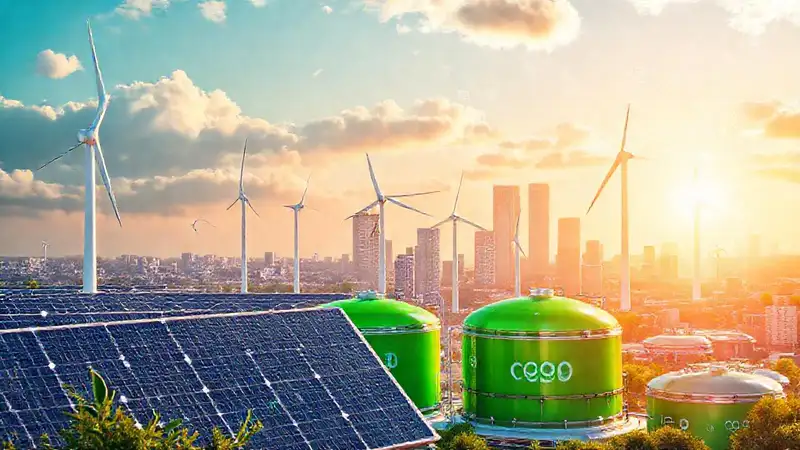 Energía limpia impulsa un futuro digital