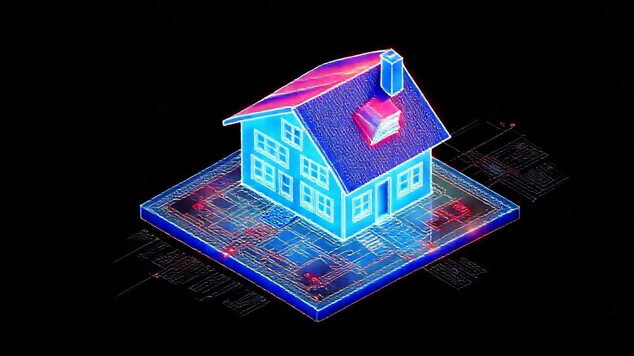 Planos técnicos de casa con advertencias