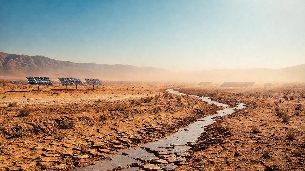 Un desierto árido