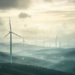 Turbinas eólicas proyectan datos futuristas