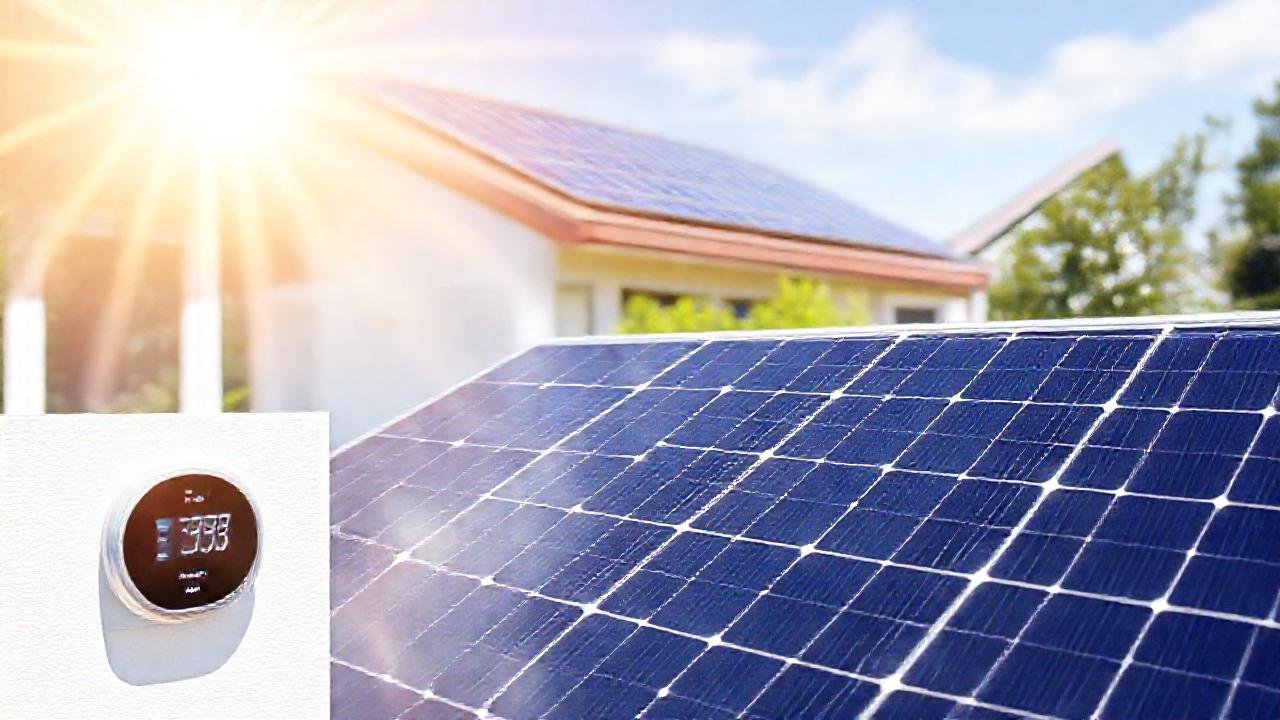 Una casa inteligente aprovecha la energía solar