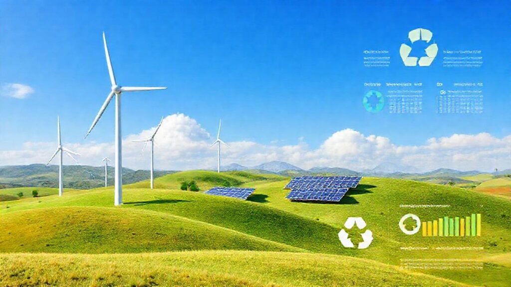 Energías limpias construyen un futuro sostenible